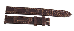 Genuine Chopard 15mm x 14mm Brown Alligator Watch Band Strap 105 B0208-0156