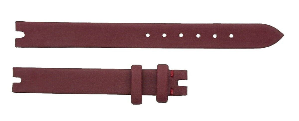Chopard 10mm x 10mm Burgundy Satin Women's Watch Band 115/80