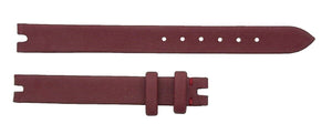 Chopard 10mm x 10mm Burgundy Satin Women's Watch Band 115/80