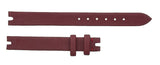 Chopard 10mm x 10mm Burgundy Satin Women's Watch Band 115/80