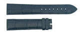 Chopard 20mm x 18mm Black Alligator Watch Band Strap 125/80