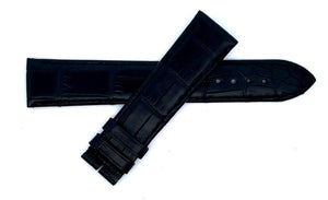 Montblanc Men's 19mm x 17mm Black Alligator Leather Watch Band FTK