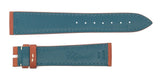 Chopard 19mm x 16mm Brown Genuine Leather Men's Watch Band Strap