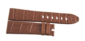 Montblanc Men's 22mm x 20mm Brown Alligator Leather Watch Band Strap FRB
