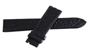 Genuine Chopard 20mm x 18mm Black Alligator Watch Band Strap 080