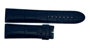 Montblanc Men's 21mm x 20mm Black Alligator Leather Watch Band FTE
