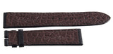 Genuine Chopard 20mm x 18mm Black Alligator Watch Band 080