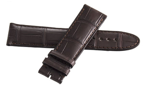 Montblanc Men's 22mm x 20mm Brown Alligator Leather Watch Band FRE
