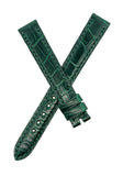 Chopard 13mm x 12mm Green Alligator Women's Watch Band Strap 13