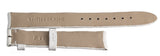 Montblanc Women's 15mm x 14mm White Alligator Leather Watch Band Strap FTH
