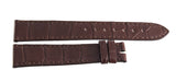 Genuine Chopard 19mm x 16mm Brown Alligator Watch Band Strap 115 B0208-0074