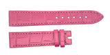 Chopard 18mm x 16mm Metalic Pink Alligator Watch Band Strap B0213-0561