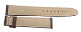 Montblanc Men's 19mm x 17mm Brown Alligator Leather Watch Band FYB