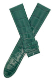 Montblanc Men's 21mm x 18mm Green Alligator Leather Watch Band FBH
