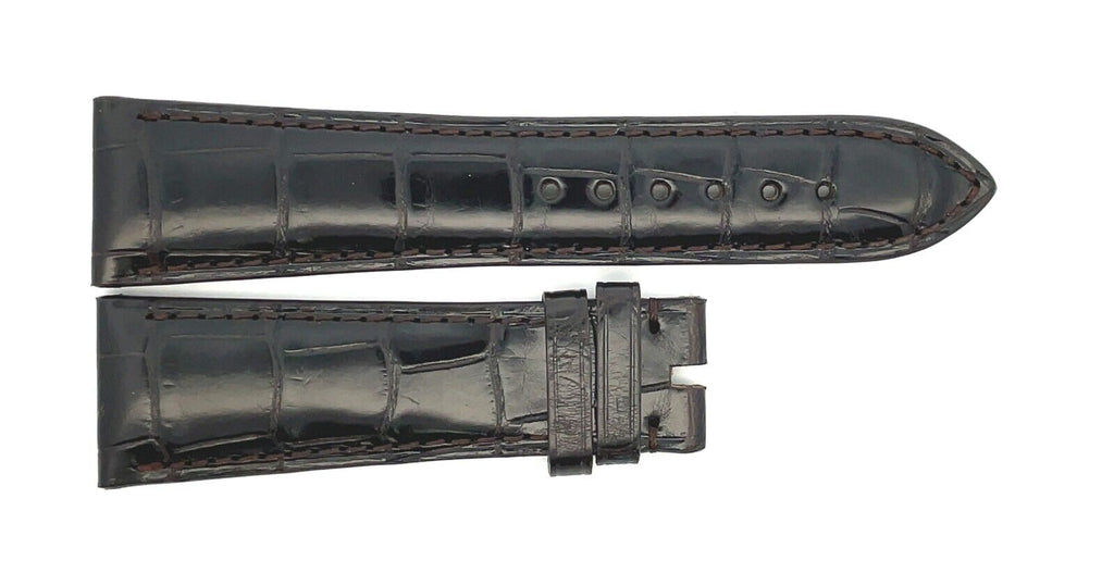 Chopard 22mm x 18mm Black Alligator Watch Band Strap 105/070