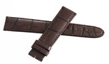 Montblanc Men's 19mm x 17mm Brown Alligator Leather Watch Band FYB