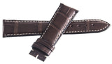 Zenith 20mm x 16mm Brown Alligator Leather Watch Band 20-358 S