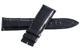 Ulysse Nardin 21mm x 18mm Dark Blue Alligator Leather Watch Band