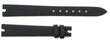 Chopard 12mm x 10mm Black Satin Women's Watch Band Strap 105/70 B2800-0123