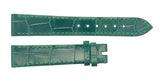 Chopard 16mm x 14mm Green Alligator Leather Watch Band Strap 105/70