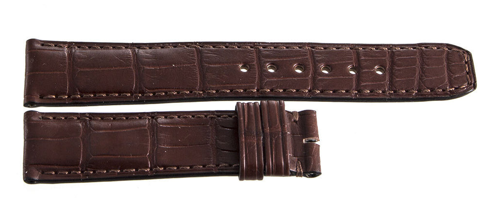 Baume & Mercier Hampton 20mm x 18mm Brown Alligator Strap Band