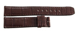 Baume & Mercier Hampton 20mm x 18mm Brown Alligator Strap Band