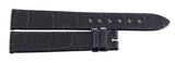 Chopard 16mm x 14mm Dark Blue Alligator Watch Band Strap B0201-1177
