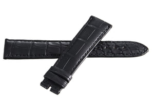 Genuine Chopard 20mm x 16mm Black Alligator Watch Band Strap 080 B0200-0074