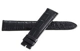 Genuine Chopard 20mm x 16mm Black Alligator Watch Band Strap 080 B0200-0074