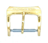16mm Raymond Weil Gold Tone Stainless Steel Buckle Clasp