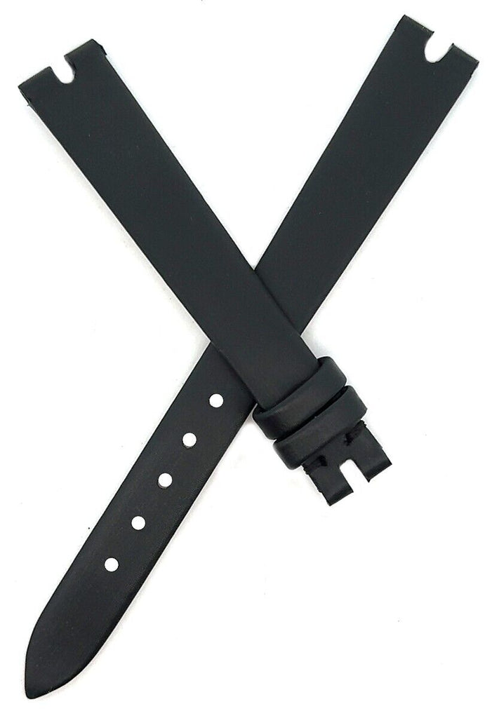 Chopard 12mm x 10mm Black Satin Women's Watch Band Strap 105/70 B2800-0123