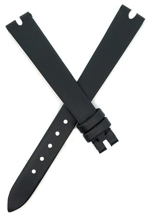 Chopard 12mm x 10mm Black Satin Women's Watch Band Strap 105/70 B2800-0123