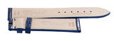 Chopard 18mm x 16mm Blue Shiny Alligator Watch Band 105/070 B0201-0440