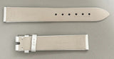 Chopard 15mm x 14mm White Satin Women's Watch Band Strap 105/70