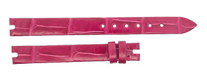 Chopard 10mm x 10mm Hot Red Alligator Women's Watch Band 105/70