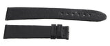 Montblanc Women's 17mm x 15mm Black Alligator Leather Watch Band Strap FVH