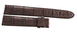 Montblanc Men's 19mm x 17mm Brown Alligator Leather Watch Band FYB