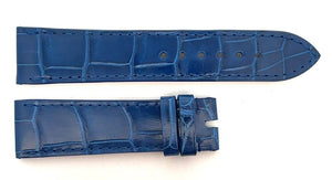 Chopard 20mm x 18mm Blue Alligator Shiny Watch Band Strap 070/103