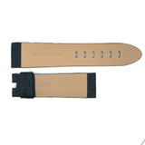 Men's Montblanc 22mmx20mm Matte Black Genuine Leather Watch Band Strap FRE