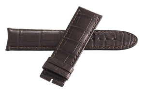 Montblanc Men's 22mm x 20mm Brown Alligator Leather Watch Band Strap FSB