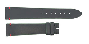 Chopard 19mm x 16mm Black Leather Men's Watch Band Strap 115/80