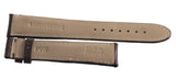Montblanc Men's 19mm x 17mm Dark Brown Alligator Leather Watch Band Strap FYK