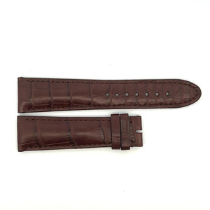 Montblanc Men's 21mm x 18mm Dark Brown Alligator Leather Watch Band Strap FSE