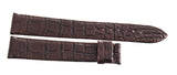 Montblanc Men's 19mm x 17mm Brown Alligator Leather Watch Band FWE
