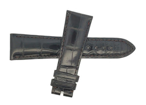 Chopard 22mm x 18mm Black Alligator Watch Band Strap 105/070 Short