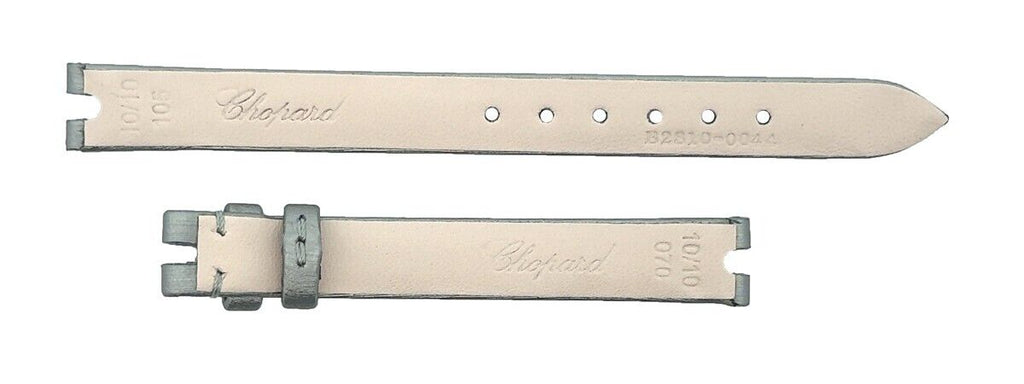 Chopard 10mm x 10mm Gray Satin Women's Watch Band 105/70