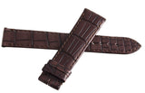 Montblanc 19mm x 17mm Brown Alligator Leather Watch Band Strap FVK