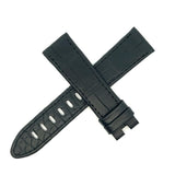 Montblanc 20mm x 18mm Black Leather Watch Band Strap FWE