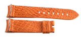 Genuine Arnold & Son 22mm x 20mm Orange Alligator Leather Watch Band