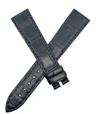 Chopard 19mm x 16mm Black Alligator Watch Band 115/080
